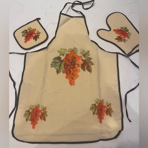 Other - Vintage Kids Size Kitchen Apron Set